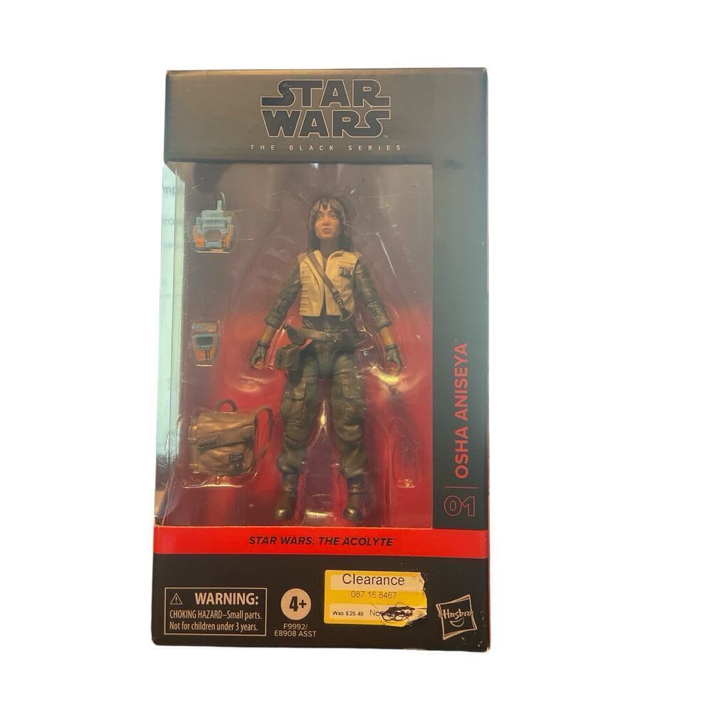 Star Wars The Black Series Acolytes 6" Action Figure Osha Aniseya #01 New In Box